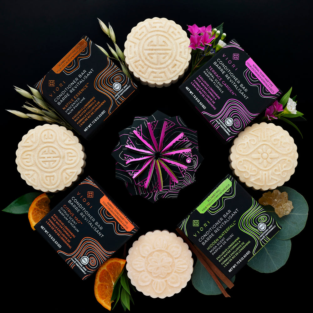 Viori Rice water shampoo bar product page